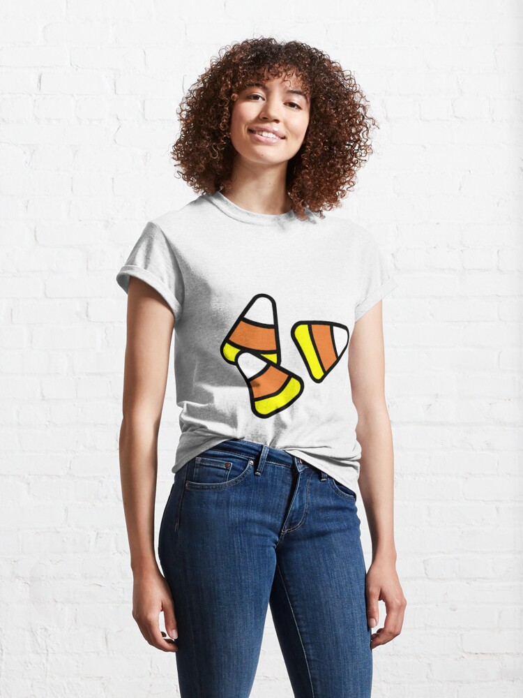 Disover Cute Halloween Candy Corn Classic T-Shirt