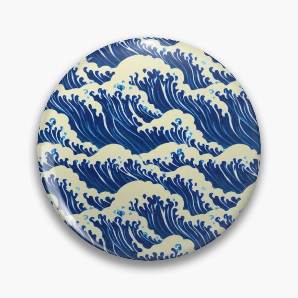 Item preview, Blue Waves Pattern 0152 designed and sold by BloodSweatNTers.