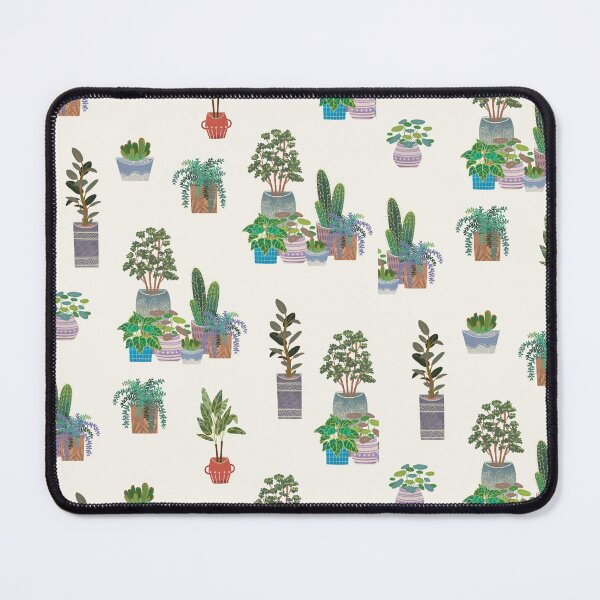 Item preview, Ivory Background Plant Love Art Print Pattern designed and sold by minsillust.