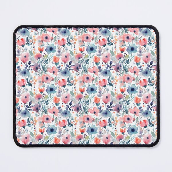 Item preview, colourful watercolour Flowers, digital art designed and sold by AthenaUK.