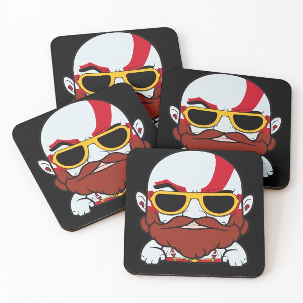 Item preview, kratos cute art designed and sold by LaElee.