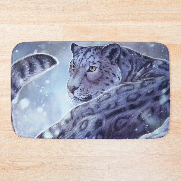 Item preview, Storm- Snow Leopard designed and sold by Chellosia.