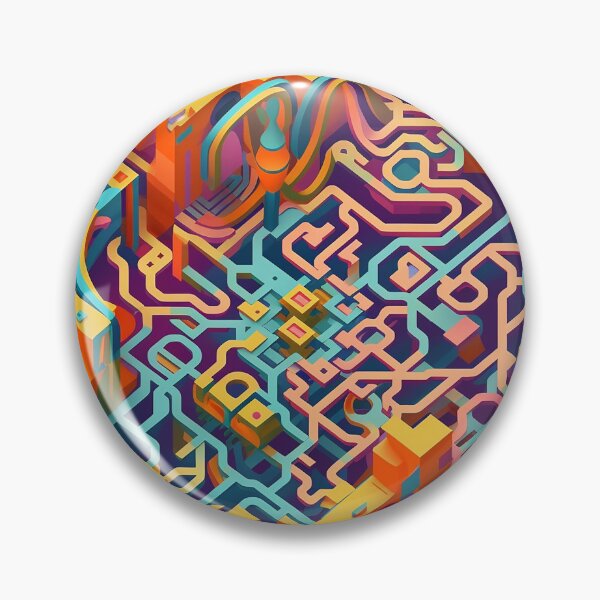 Item preview, Multicolor Circuit designed and sold by CustomHDPrints.