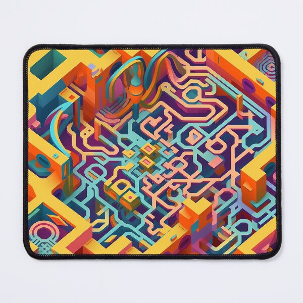Item preview, Multicolor Circuit designed and sold by CustomHDPrints.
