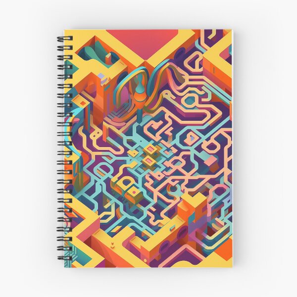 Item preview, Multicolor Circuit designed and sold by CustomHDPrints.