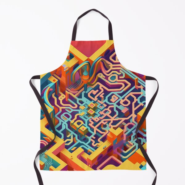 Item preview, Multicolor Circuit designed and sold by CustomHDPrints.