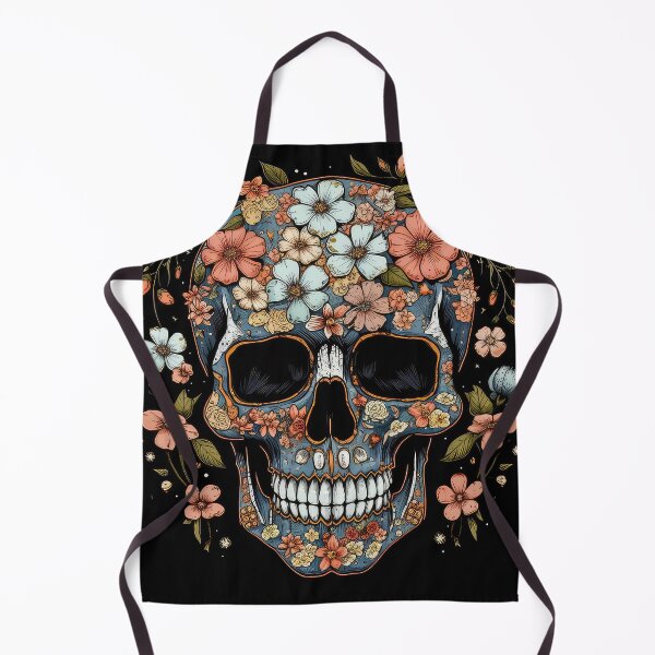 Item preview, Skull With Flowers designed and sold by JPugliese.