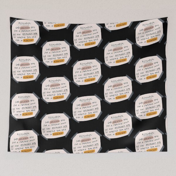 Item preview, Reminder - God created you for a purpose   designed and sold by chaongaymoi87.
