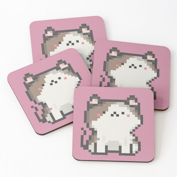 Item preview, Pixel Quiet Munchkin Cat 59 designed and sold by sosorimaru.