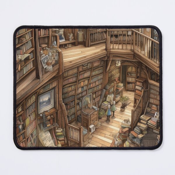 Item preview, Cozy Library designed and sold by rudekitten.