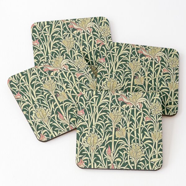 Item preview, Green Flowers Pattern 0102 designed and sold by BloodSweatNTers.