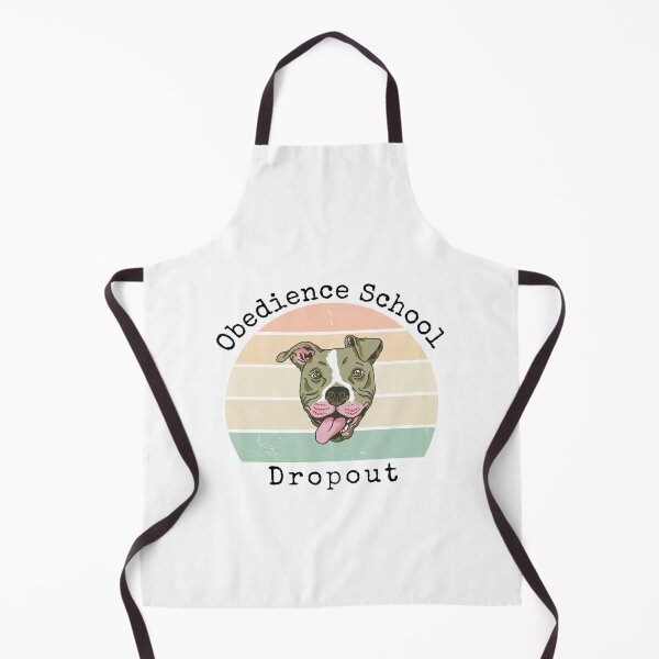 Item preview, Obedience School Dropout Cute Pitbull Dog Retro designed and sold by onthemovedesign.