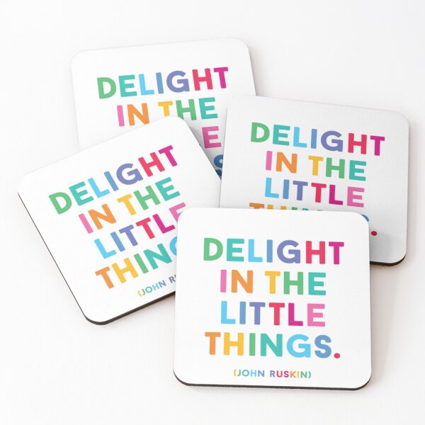 Item preview, delight in the little things quote designed and sold by alex sinno.