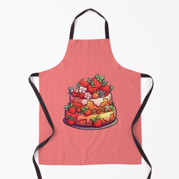 Item preview, Kawaii Strawberry Cake designed and sold by Shailiana.