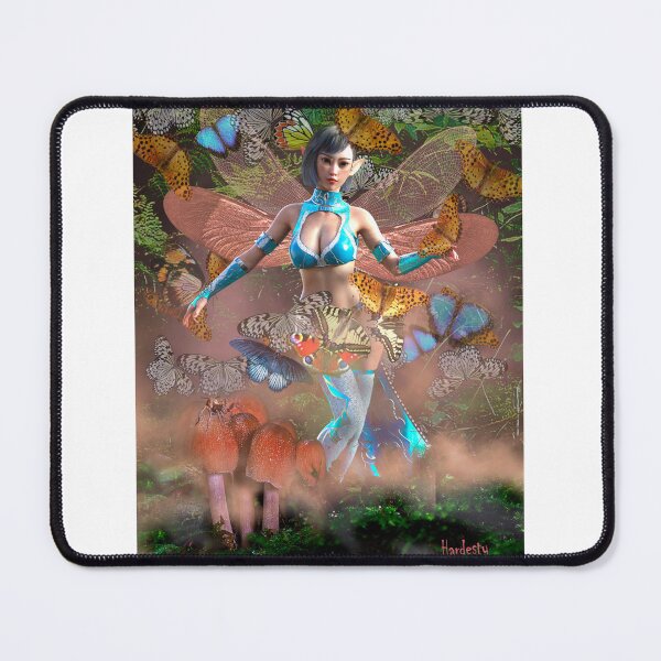 Item preview, Fairy in Woods with Butterflies designed and sold by Fantasyart123.