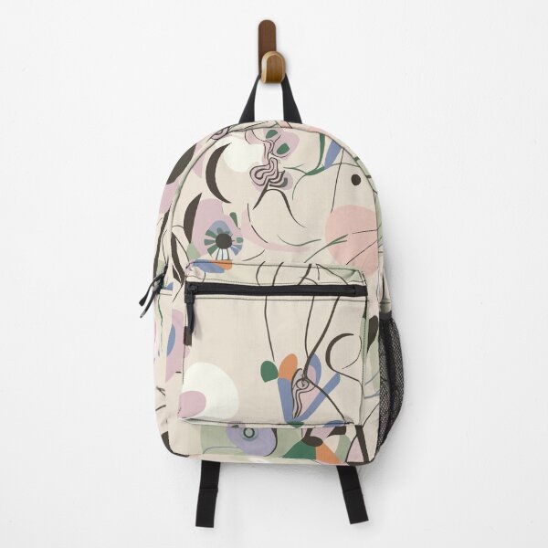 Item preview, Stylized Stems: Kandinsky-Inspired Floral Pattern designed and sold by TopArtsy.