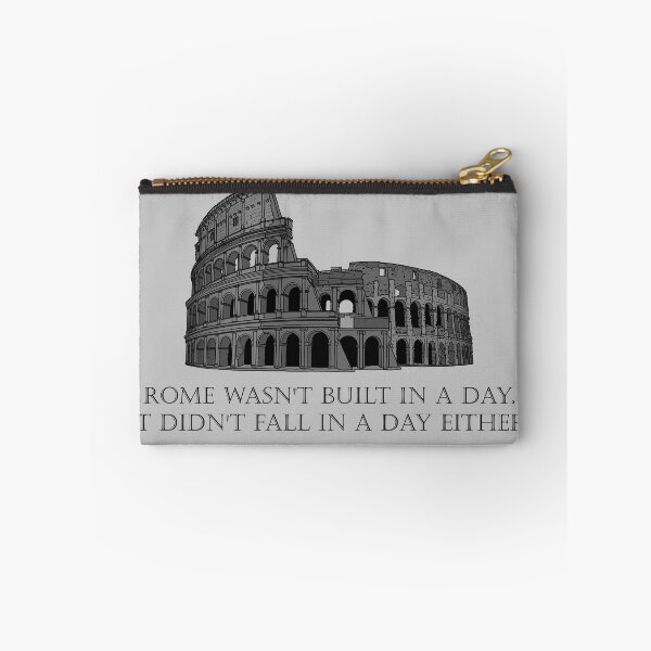 Item preview, Copy of Rome Wasn't Built In A Day (Light theme) designed and sold by CapitalPigDog.