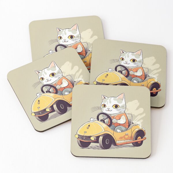 Item preview, Tiny Cat Car designed and sold by Cat-Paradise.