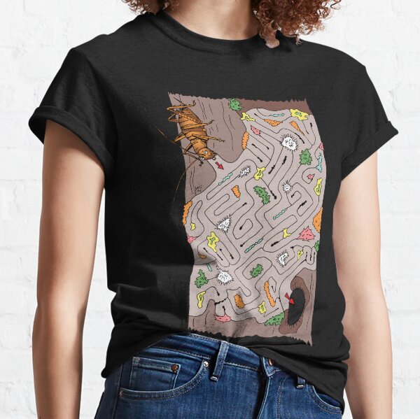 Wētāpunga in a lichen maze Classic T-Shirt