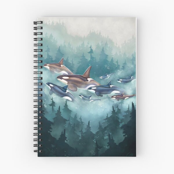 Item preview, Transcendent Orca Triptych Panel 3- Transient designed and sold by Chellosia.