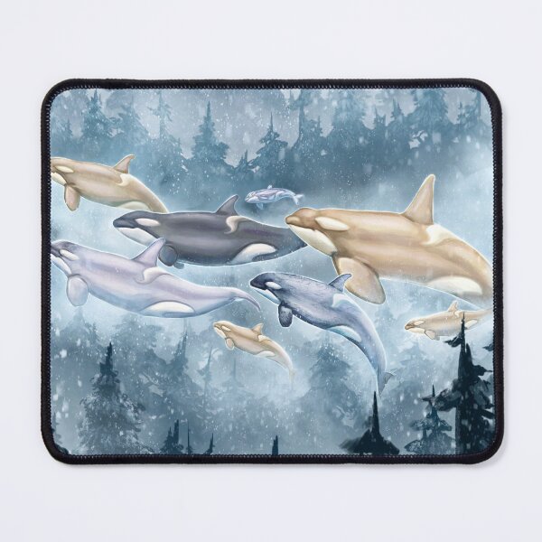 Item preview, Transcendent Orca Triptych Panel 1- Surfacing designed and sold by Chellosia.