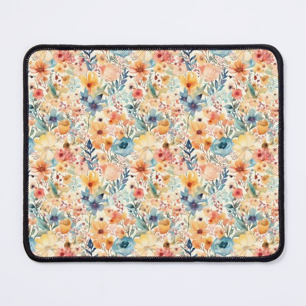 Item preview, colourful watercolour Flowers, digital art designed and sold by AthenaUK.