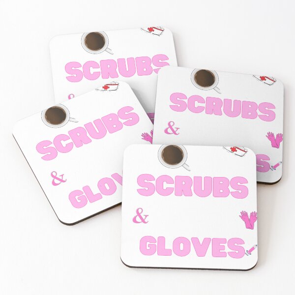 Item preview,  Coffee Scrubs And Rubber Gloves Nurse Life CNA Women Mom designed and sold by ArtShotss.