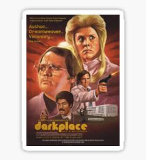 Garth marenghi Dark Place Poster Sticker