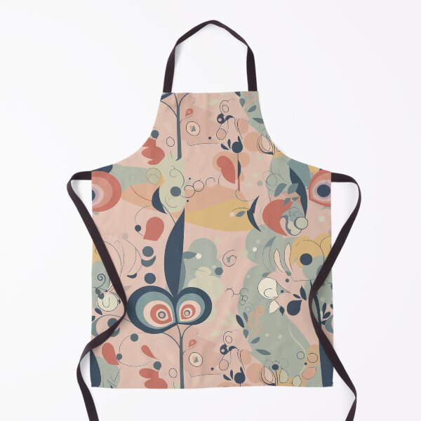 Item preview, Multicolored Leaves: Floral Pattern Inspired by Kandinsky designed and sold by TopArtsy.