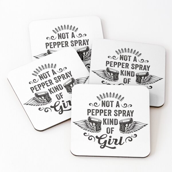 Item preview, Not A Pepper Spray Kind of Girl designed and sold by SouthAndSunny.