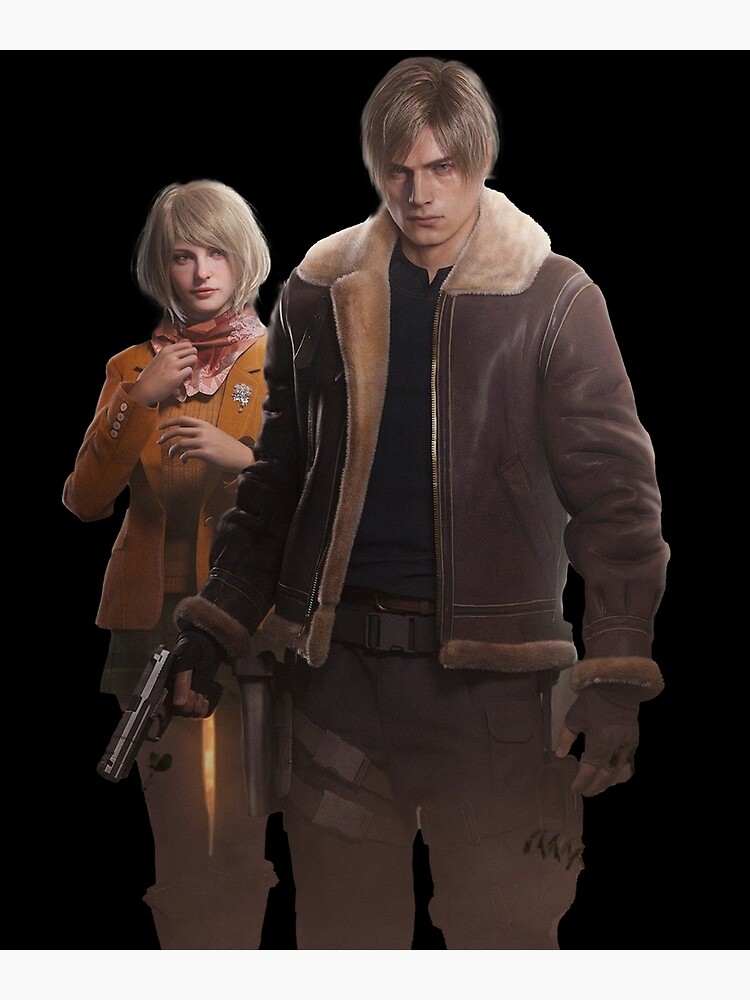 leon s. kennedy, ashley graham, and ashley graham (resident evil and 1  more) drawn by pic-kle