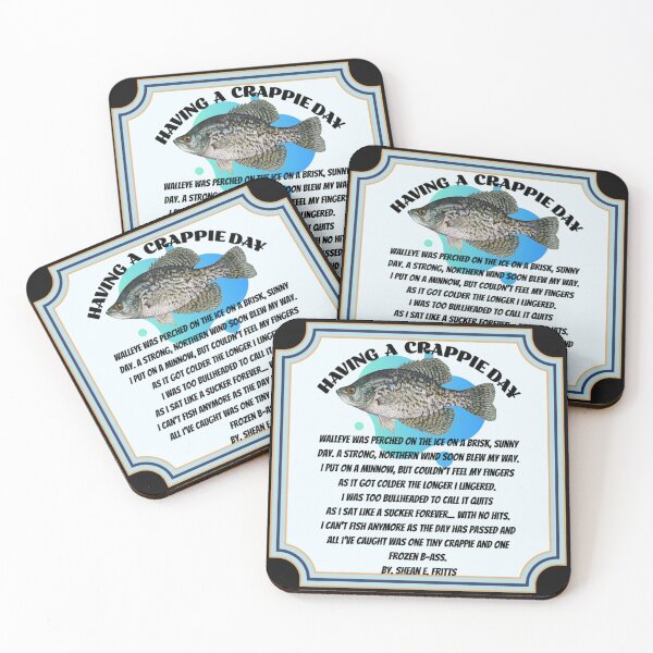 Item preview, Fritts Cartoon (Having a Crappie Day) (design with Kittl) designed and sold by Shean Fritts.