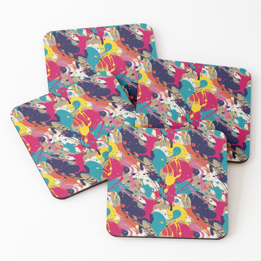 Item preview, Coasters (Set of 4) designed and sold by PixelPatchwork.