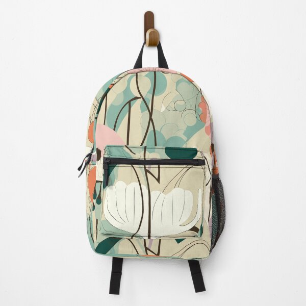 Item preview, Big Flowers: Kandinsky-Inspired Floral Pattern designed and sold by TopArtsy.