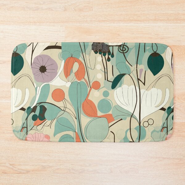 Item preview, Big Flowers: Kandinsky-Inspired Floral Pattern designed and sold by TopArtsy.