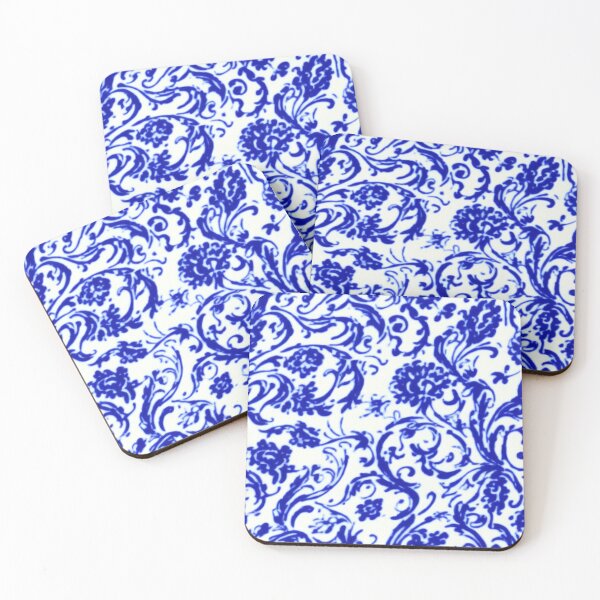 Item preview, Blue Flowers Pattern 0112 designed and sold by BloodSweatNTers.