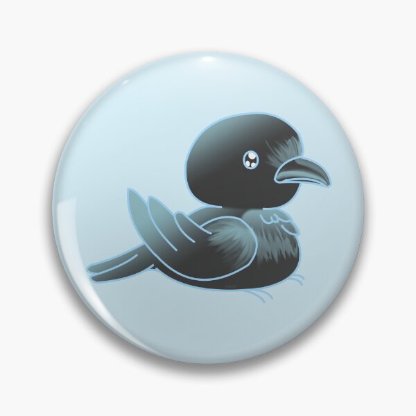 Item preview, Cute, Handsome and Smart Crow Bird designed and sold by DynieKid.