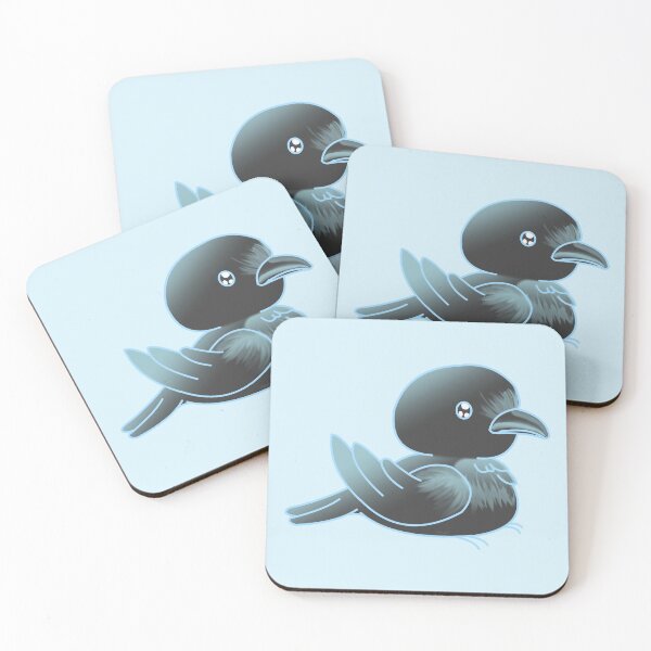 Item preview, Cute, Handsome and Smart Crow Bird designed and sold by DynieKid.
