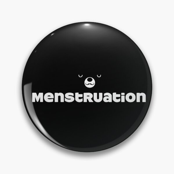 Item preview, Menstruation bear with moustache . Funny Feminist | Dude Repellent , Female Empowerment , Feminism designed and sold by Mariokao.