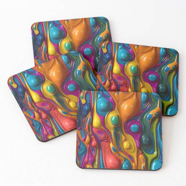 Item preview, Bubbling slime digital art designed and sold by AthenaUK.