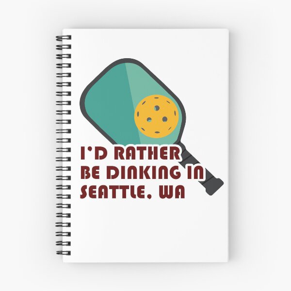 Item preview, Pickleball Dinking Seattle Washington designed and sold by VanyaKar.