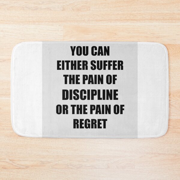 Item preview, Discipline Quote designed and sold by nancybasiel.