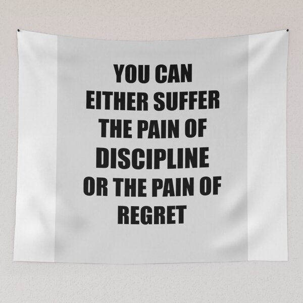 Item preview, Discipline Quote designed and sold by nancybasiel.