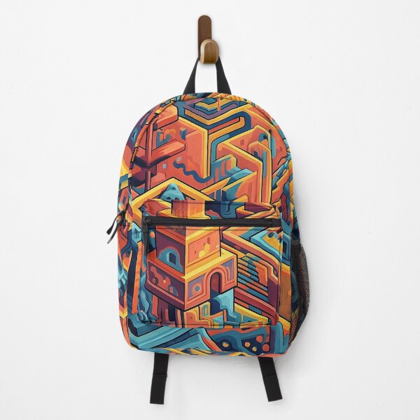 Item preview, Orange Labyrinth designed and sold by CustomHDPrints.