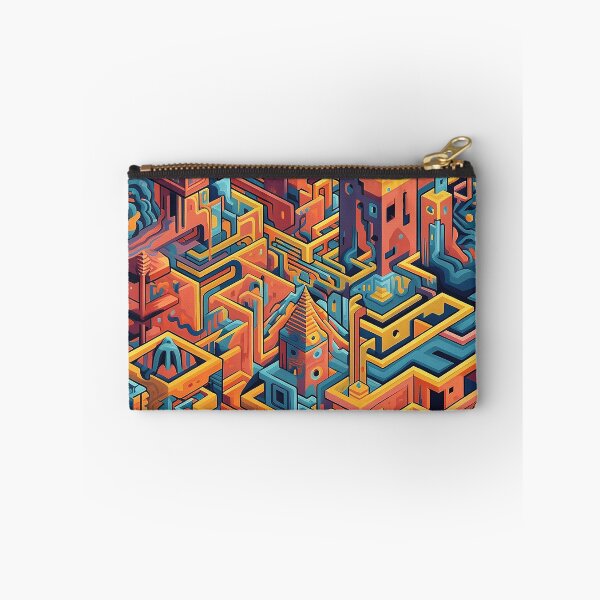 Item preview, Orange Labyrinth designed and sold by CustomHDPrints.