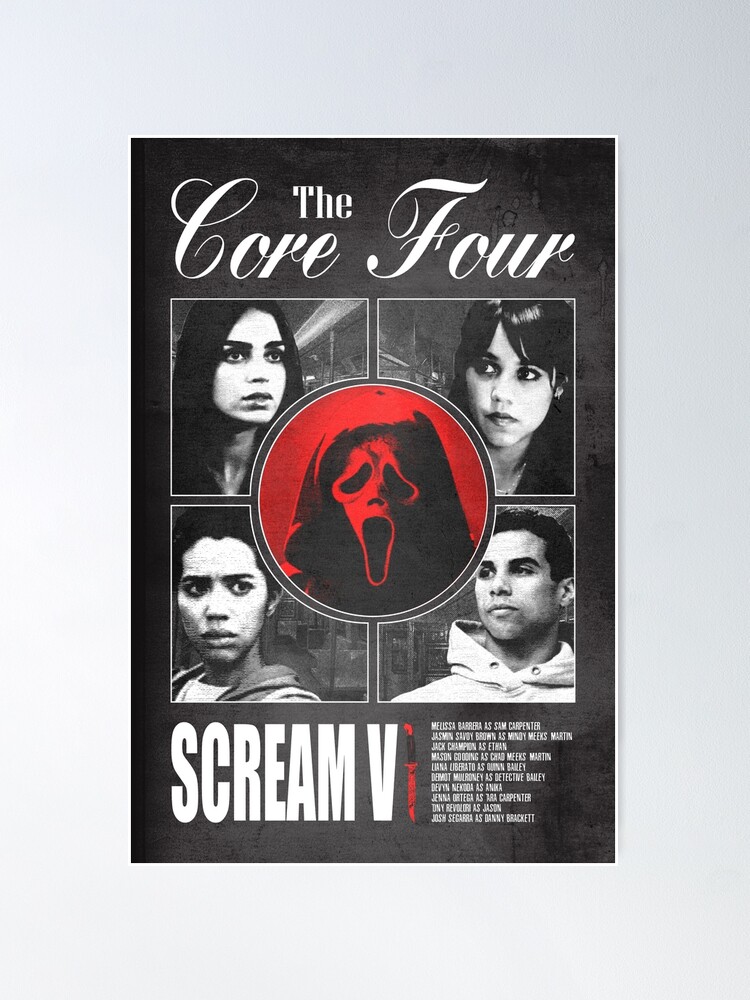 Scream VI - Core 4  Poster for Sale by civrarose