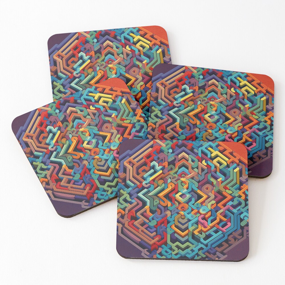 Item preview, Coasters (Set of 4) designed and sold by CustomHDPrints.