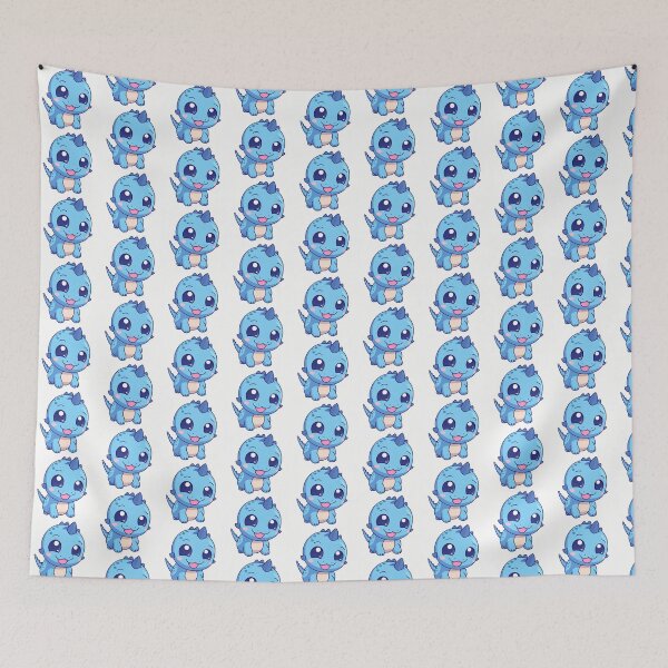 Item preview, cute blue dinosaur emoji  designed and sold by nhahn33.
