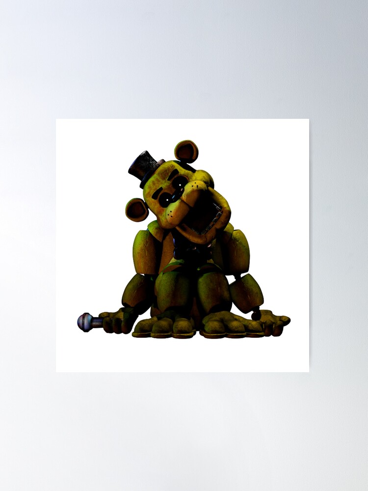 Sticker The Puppet FNAF 2 Poster for Sale by akaruiyumme