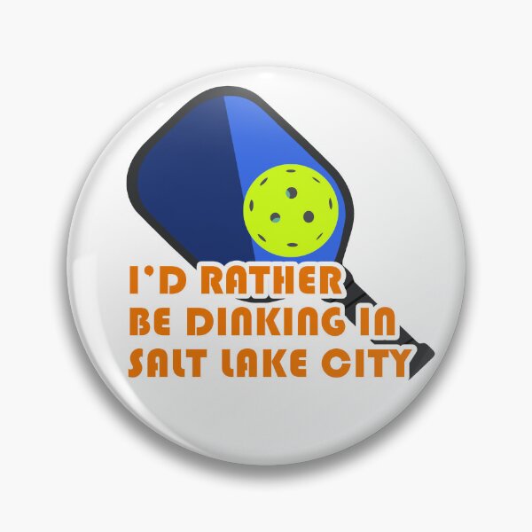 Artikelvorschau, Pickleball Dinking Salt Lake City entworfen und verkauft von VanyaKar.